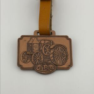 Vintage Rumely OilPull Tractor Fob Watch